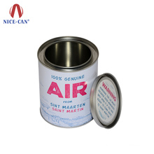 Round Metal Tin Can for Olive Oil Tin Containers